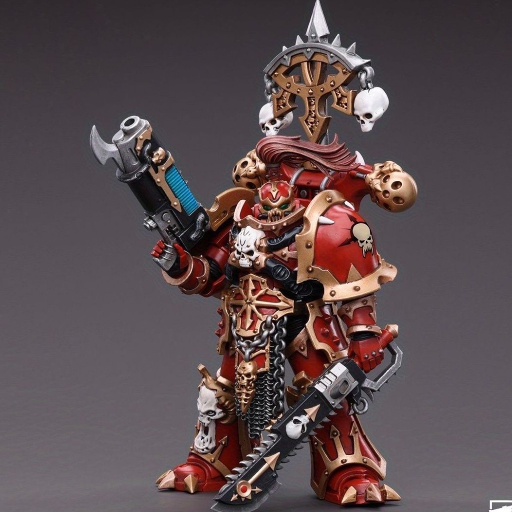 Nhân Vật Chiến Binh Orangutan Massacre Calvint Brother War Blade 40k