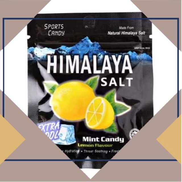 [ Thuốc Tốt 814 ] Kẹo chanh muối Himalaya Salt vị bạc hà (Mint Candy) vị gừng bù khoáng, thông cổ cọng [ Chính Hãng ]