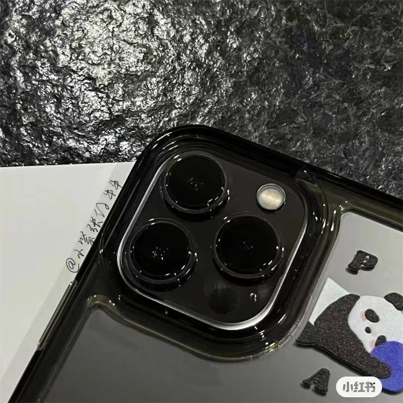 ✅Ốp Điện Thoại Mềm Trong Suốt Hình Gấu Trúc Cho iPhone 11 12 7 / 8plus xs / xr 13Promax 9AUT