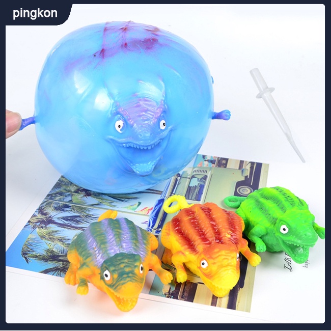 Đồ Chơi Thổi Bong Bóng Hình Khủng Long Vui Nhộn Cho Bé