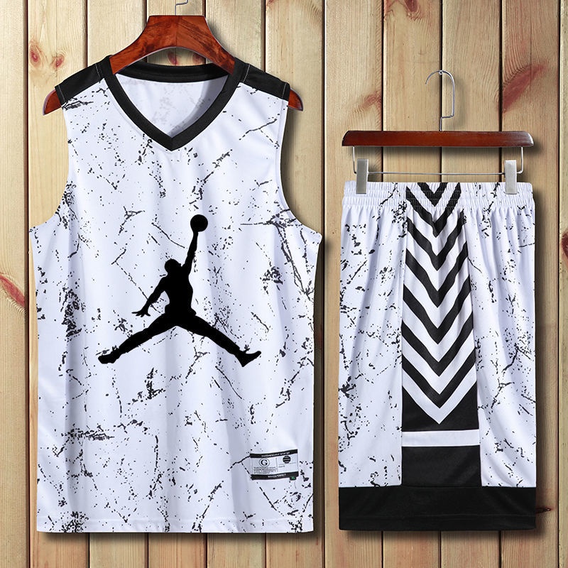 Bộ quần áo nam Bộ Đồ Thể Thao Áo Thun Sát Nách Phối Quần Short Dáng Rộng Thấm Hút Mồ Hôi Thoáng Khí Thời Trang Mùa Hè Cho Nam 155-200