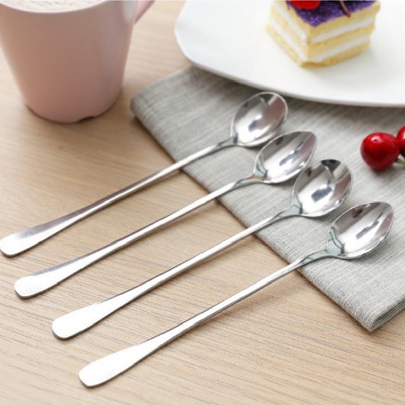 Muỗng Múc Cà Phê Bằng Thép Không Gỉ Dày Dặn Hình Dưa Hấu Dễ Thương Đa Năng