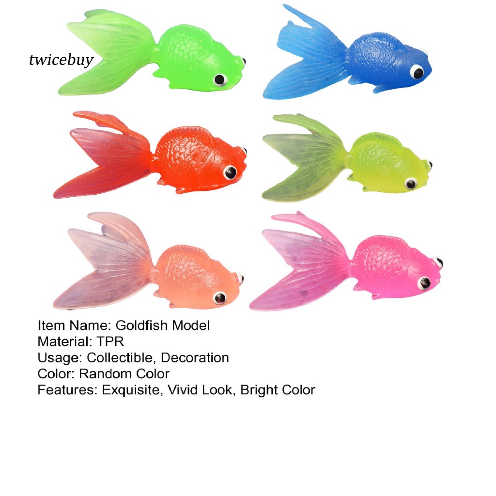 Mô Hình Động Vật Biển Nhiều Màu Trang Trí Bể Cá / Bồn Tắm Cho Bé