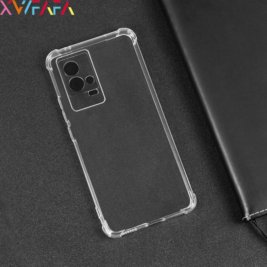 Ốp Điện Thoại Túi Khí Chống Rơi Cho Vivo Y100 V27 V27E V27Pro S16 S16e S16 Plus IQOO 11 10 Pro X90 X80 X60 Pro V20 V21 V23 Pro