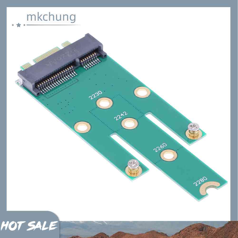 Thẻ Chuyển Đổi NGFF M.2 B + M Key Sang mSATA Mini PCI-E SATA 3.0 SSD