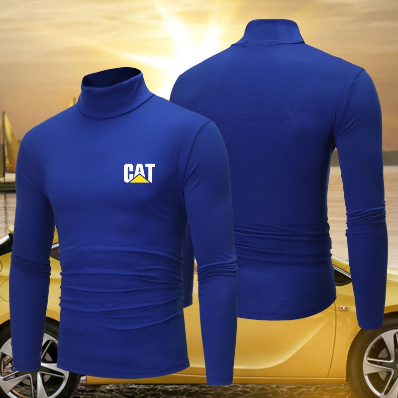 Áo Thun Dài Tay Cổ Lọ Thời Trang Mùa Xuân Cho Nam