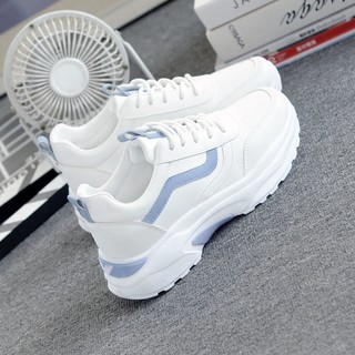 2 Sọc Cao Chiều Cao Giày sneaker Nữ-AA0075