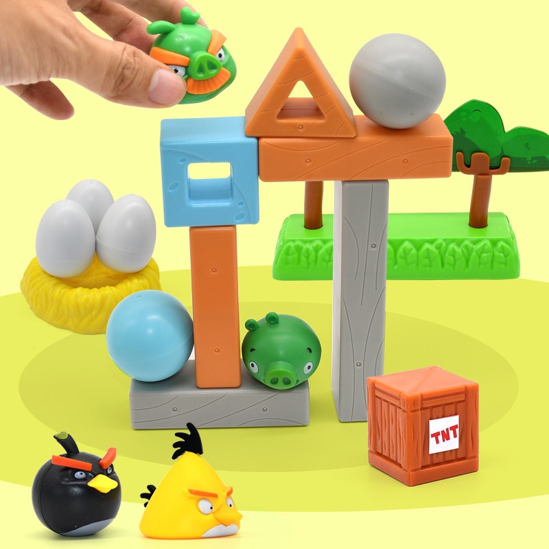 Bộ Đồ Chơi Xây Dựng Angry Birds Mới Cho Trẻ Em
