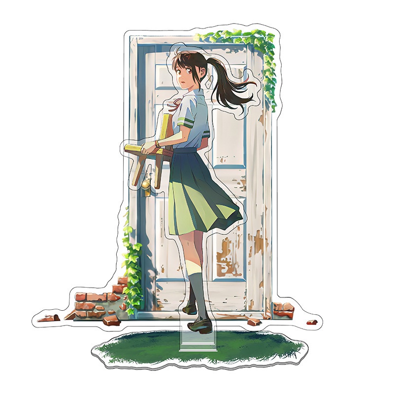 Giá Đỡ Mô Hình Nhân Vật Anime Bằng Acrylic YB2 Suzume no Tojimari