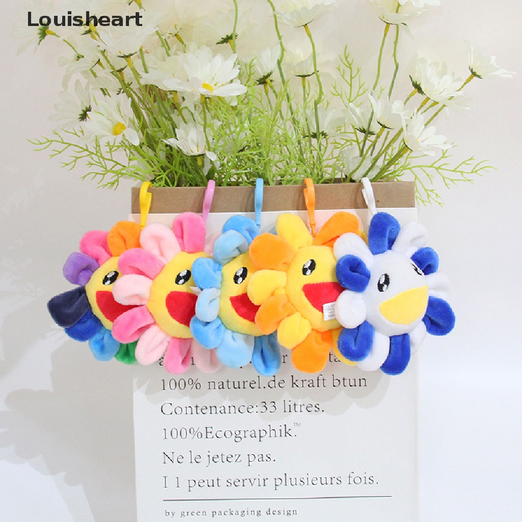 Móc Khóa Bông Hình Bông Hoa Hướng Dương Nhiều Màu Louisheart TFG