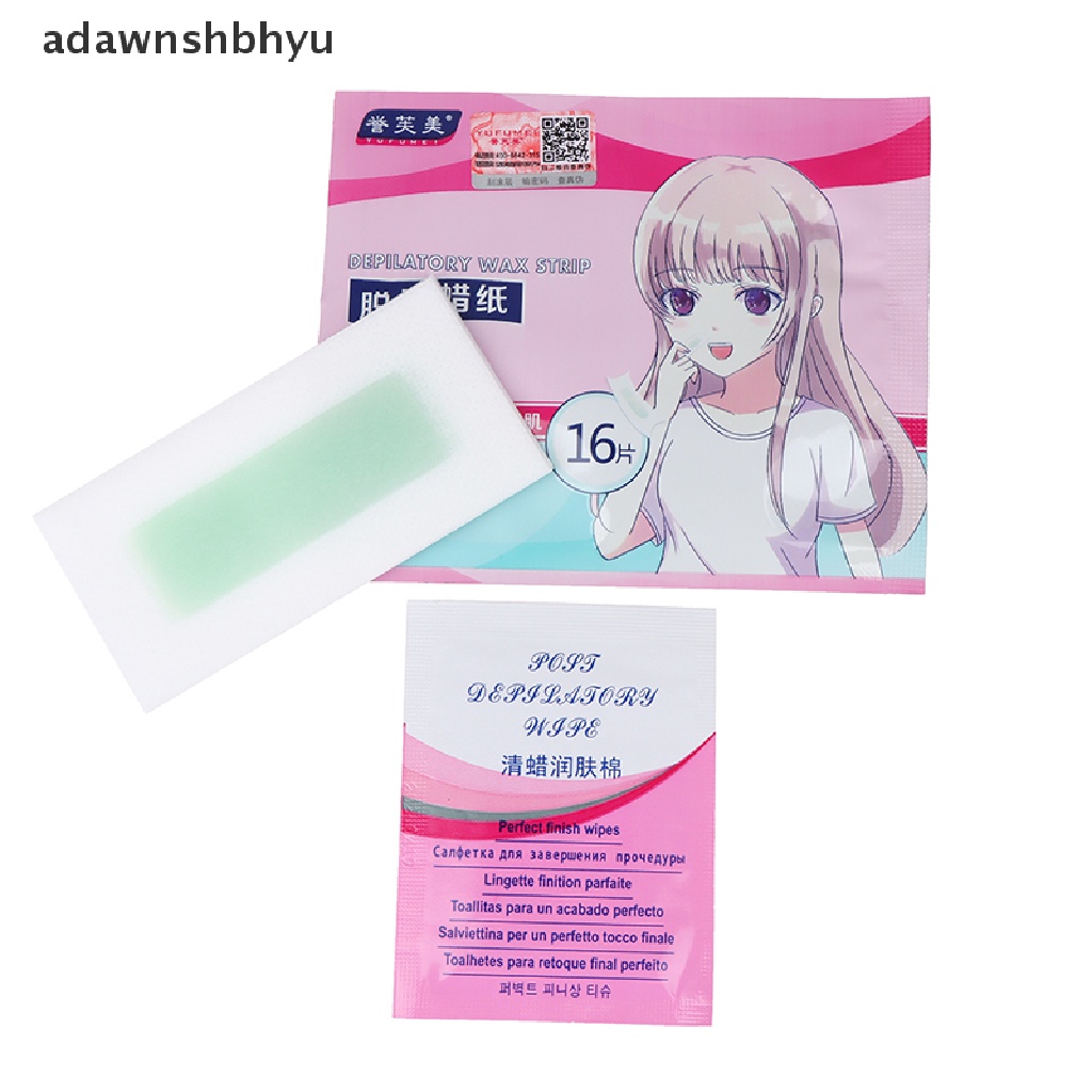 Set 16 Miếng Dán Tẩy Lông Cơ Thể Tiện Dụng
