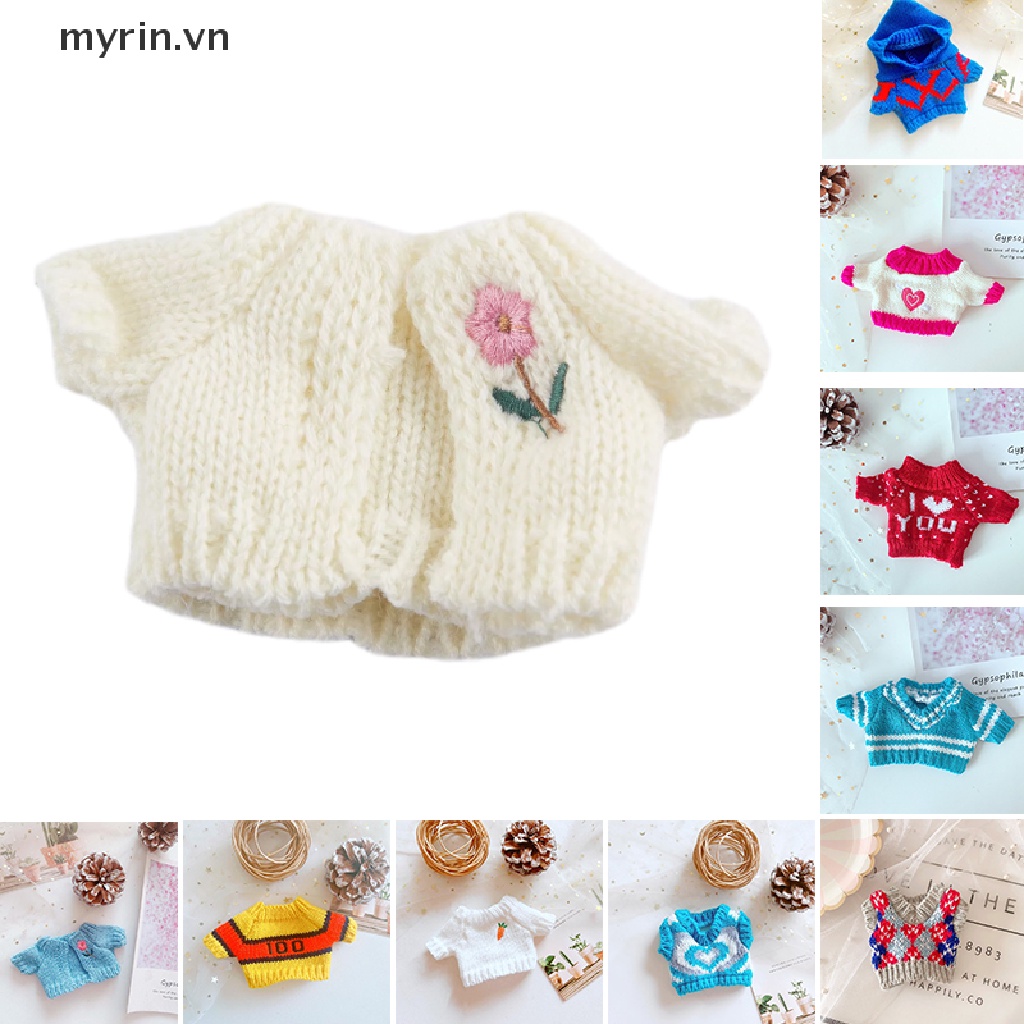 Áo Len Thời Trang Xinh Xắn Cho Búp Bê 20cm