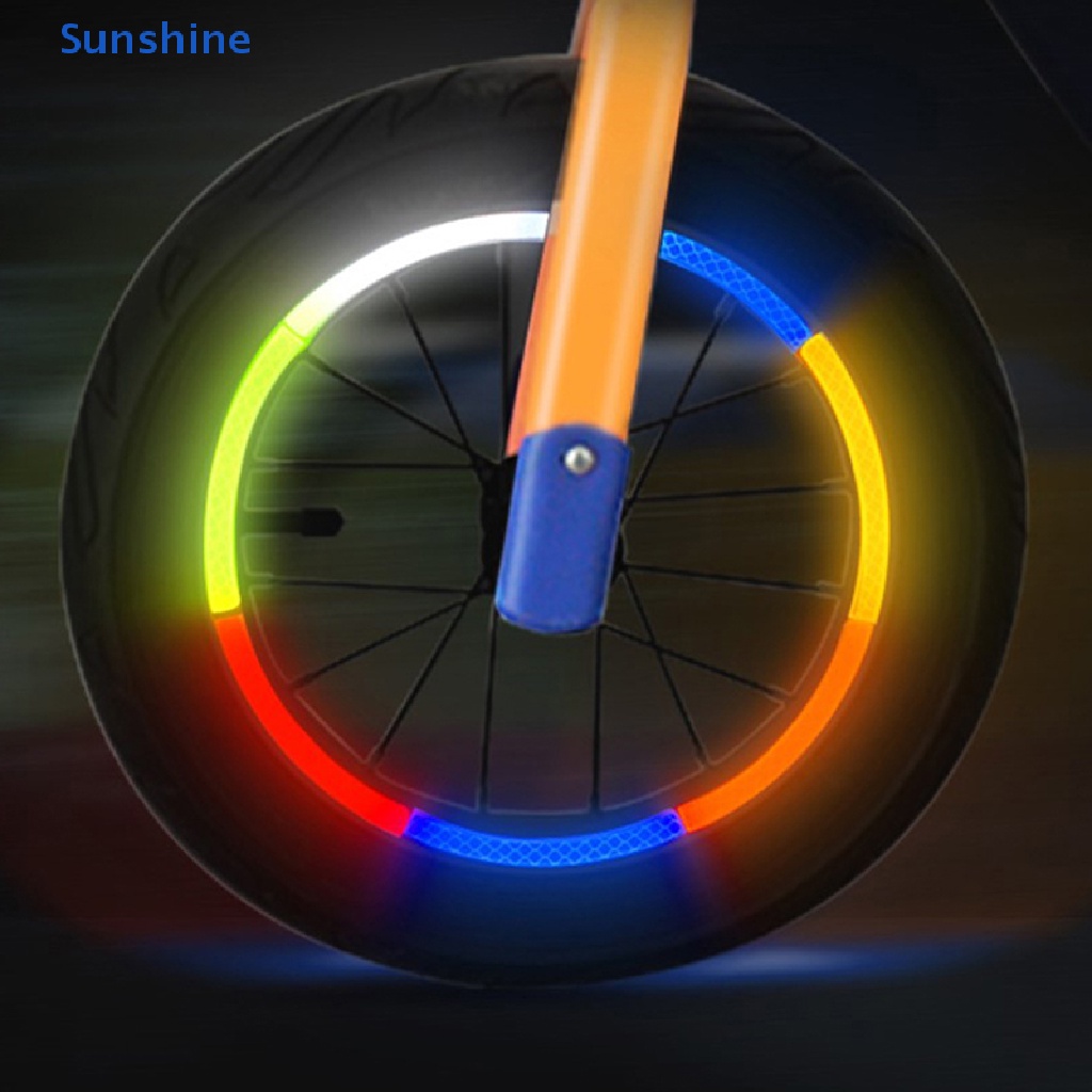 Miếng Dán Phản Quang Chống Trượt An Toàn Cho Bánh Xe Đạp