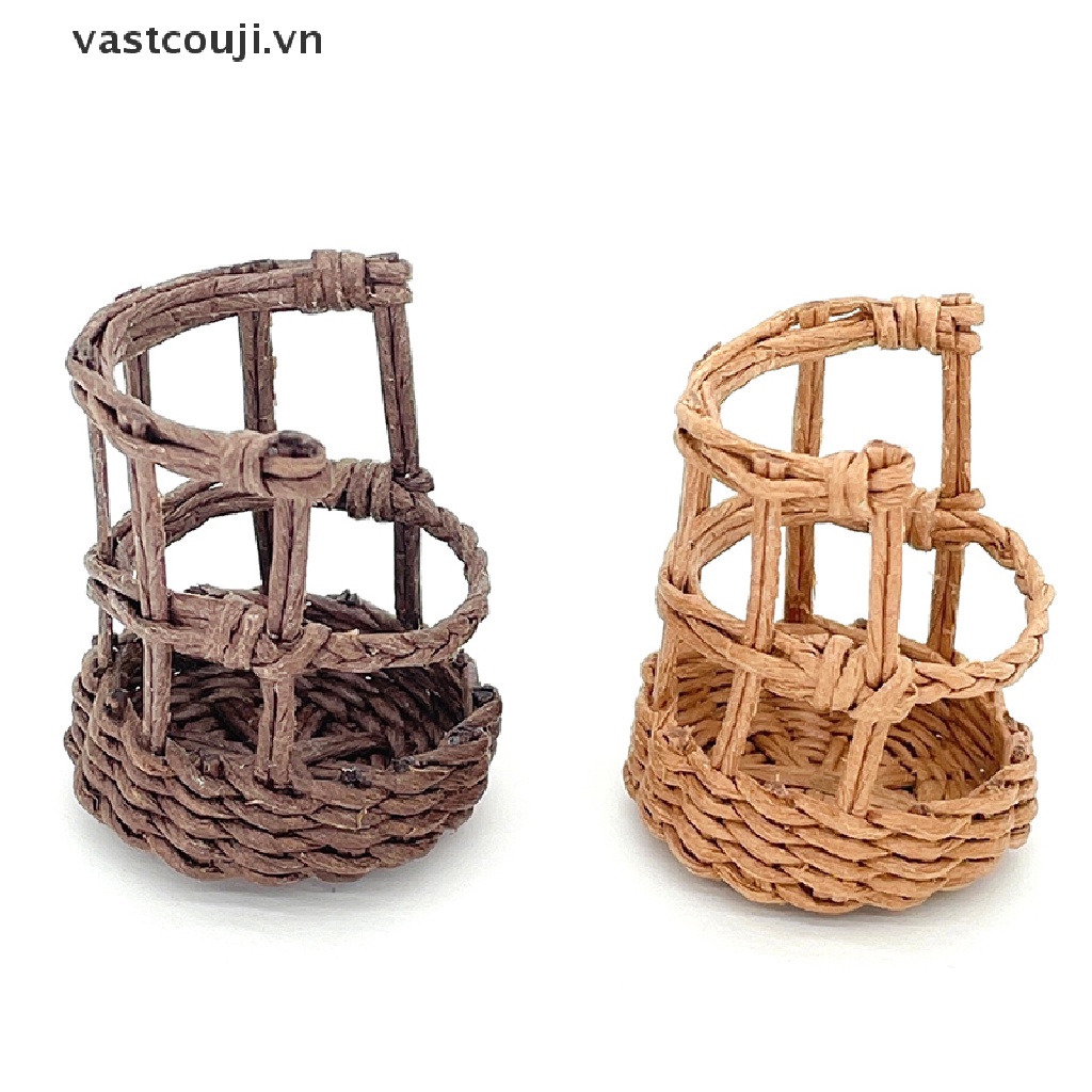 Mô Hình Rổ Bánh Mì Tỉ Lệ 1: 12 Trang Trí Nhà Búp Bê