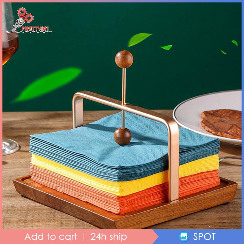 Giá Đỡ Khăn Giấy Prettyia1 Tiện Dụng Cho Nhà Bếp / Nhà Hàng