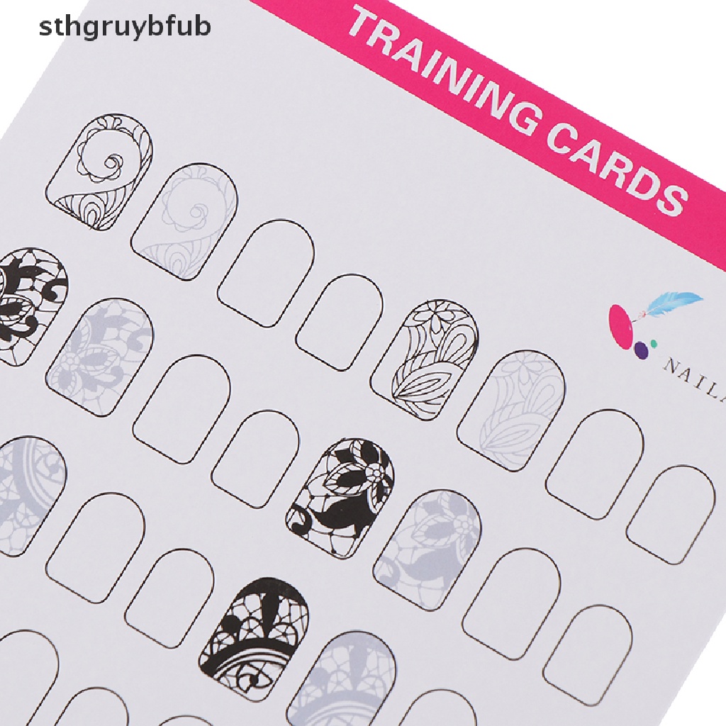 Sách Tập Vẽ Móng Nghệ Thuật 12 Trang STHB