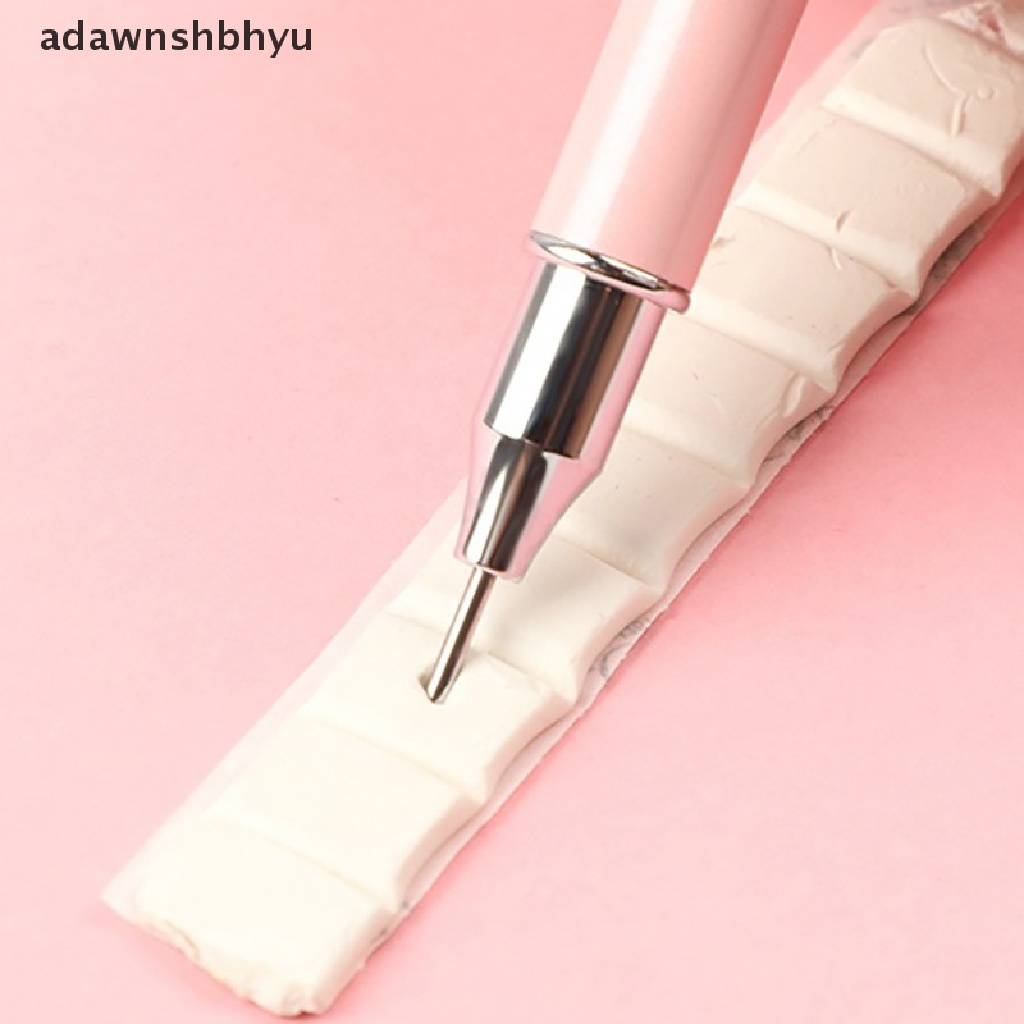 Bút Chấm Bi Hai Đầu Xoay Đính Đá Trang Trí Móng Nghệ Thuật