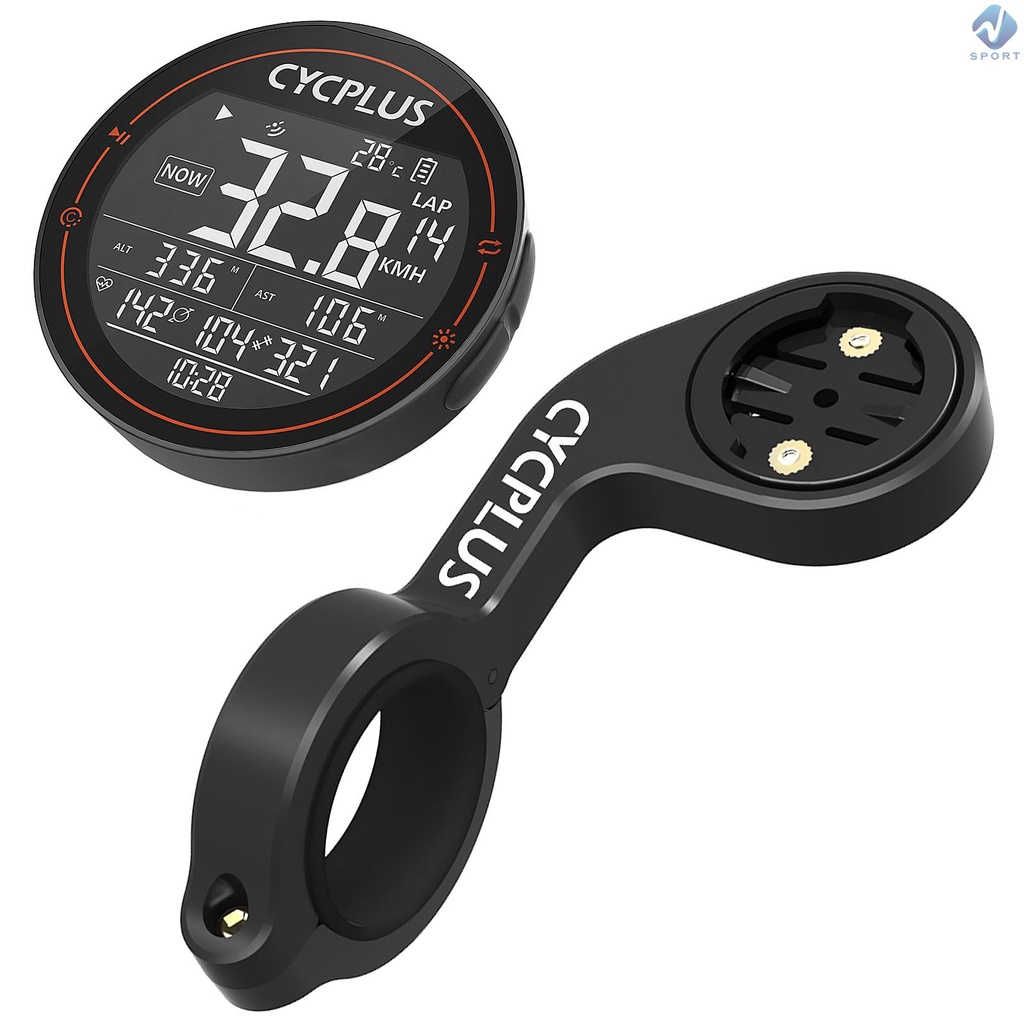 Đồng Hồ Đo Tốc Độ Không Dây Kèm Giá Đỡ GPS IPX6 Cho Xe Đạp