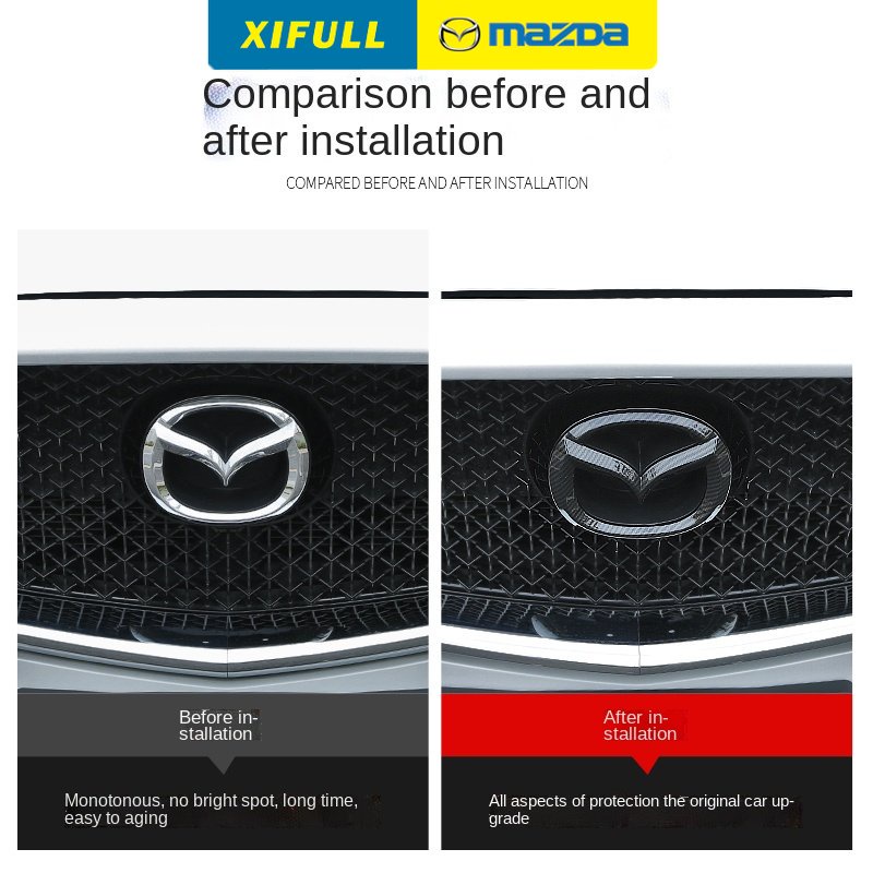 Biển Hiệu Trang Trí Trước Và Sau Cho Xe Hơi Mazda CX5 2017-2021 Mazda Cx517-21 Mazda CX5 CX-5