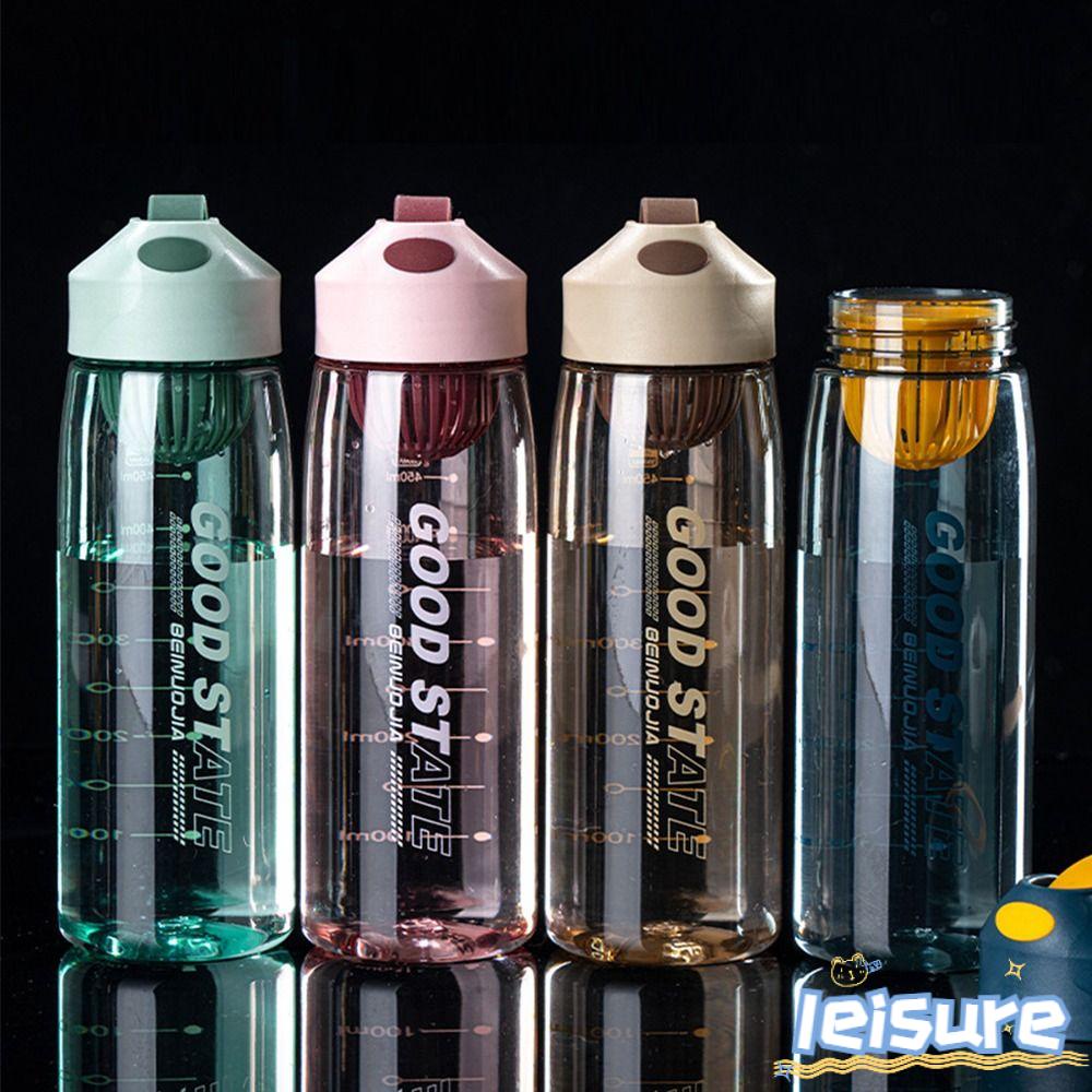 Bình Nước Thể Thao Bằng Nhựa Chống Tràn Dung Tích Lớn 480ml 550ml