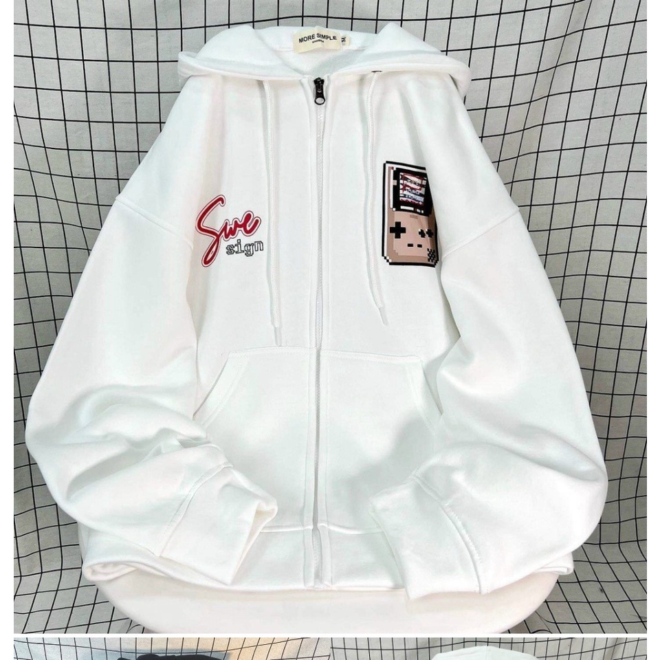 Áo Khoác Hoodies, Áo Khoác Nam Nữ Nón Lớn 2 Lớp In Hình STUDIO_SWD Phong Cách Thời Trang Cá Tính.TP