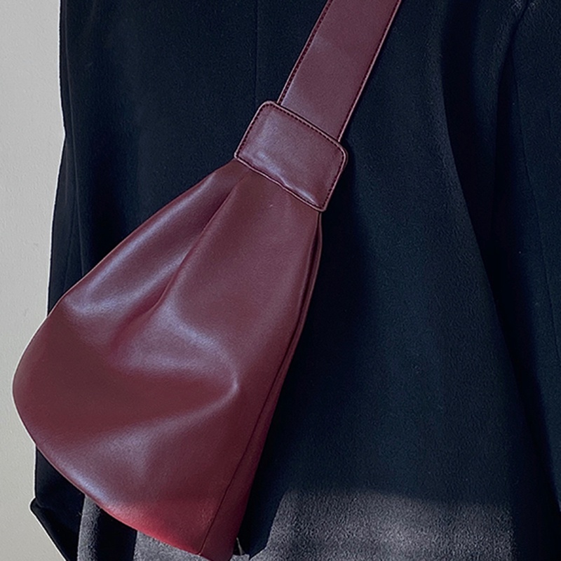 IELGY Túi Đeo Chéo Thiết Kế Đơn Giản Phong Cách Hàn Quốc Thời Trang