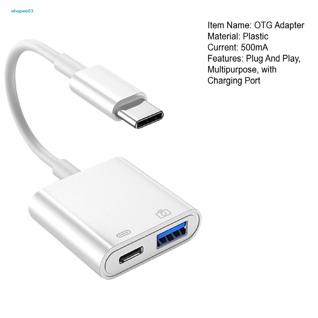 Đầu Chuyển Đổi OTG Type-C Sang USB Tiện Dụng Cho Văn Phòng