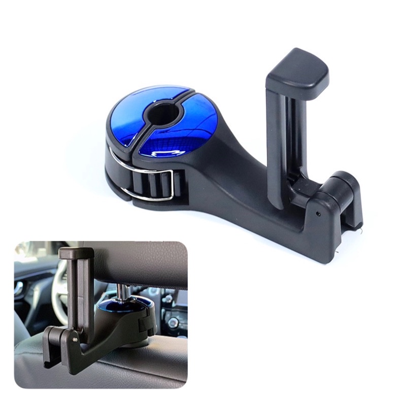 Móc Treo Đồ Gài Trước Sau Ghế Ô tô Kiêm Giá Đỡ Điện Thoại Lưng Ghế Xe Hơi Tiện Lợi