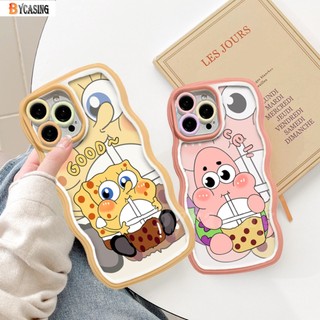 Ốp Điện Thoại Họa Tiết SpongeBob / Patrick / Ngôi Sao Thời Trang Cho iPhone 11 13 12 14 Pro MAX 7 8 Plus 6s Plus XR 14Plus XS MAX