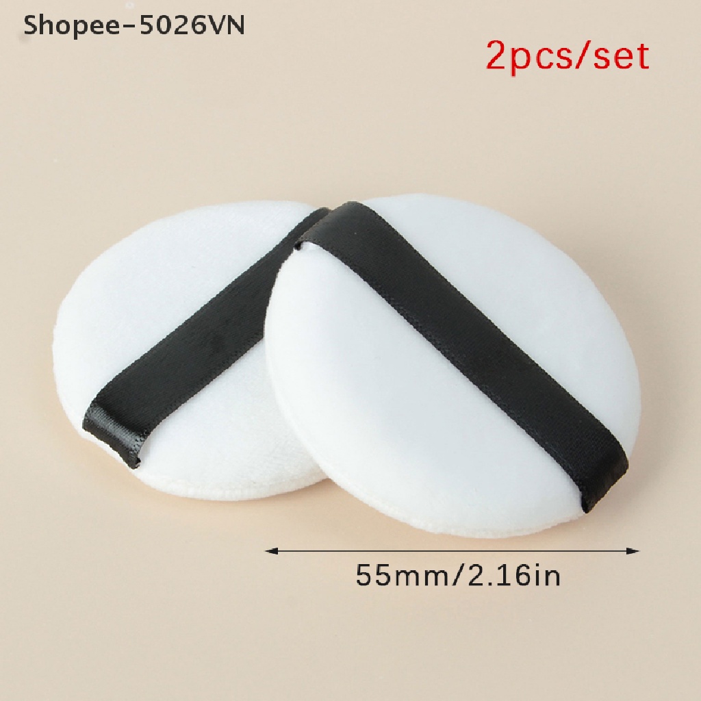 Set 2 Mút Trang Điểm Mềm Mại Tiện Dụng