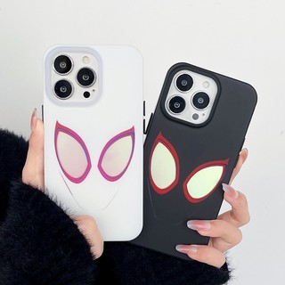 Case for iPhone Spider-Man Into the Spider-Verse Frosted for iPhone 14 Pro 13 12 Pro Max 11 Cover Double-layer printing Casing