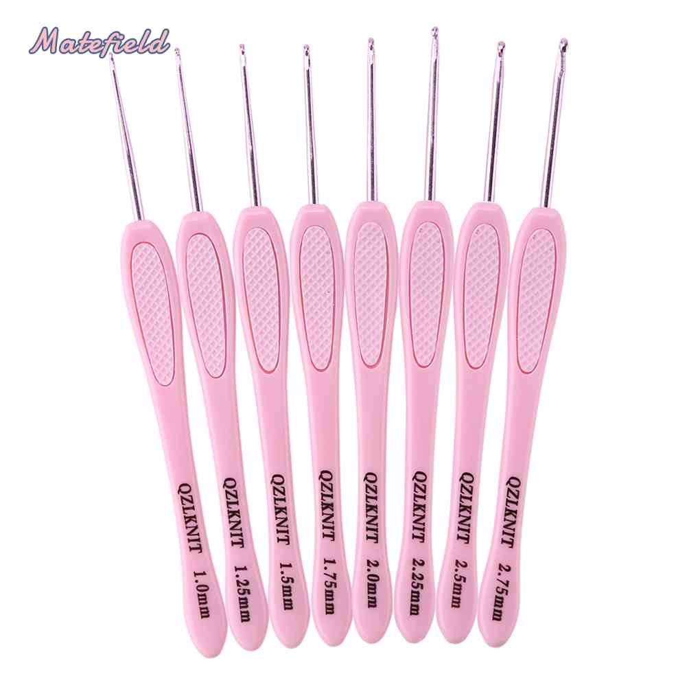 Bộ 8 Kim Móc Len 1-2.75mm Mới