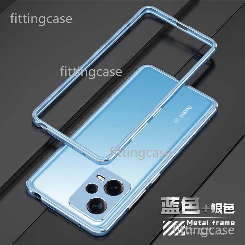Ốp Điện Thoại Kim Loại Cho Xiaomi redmi Note 12 pro + redmi note12 pro note12pro