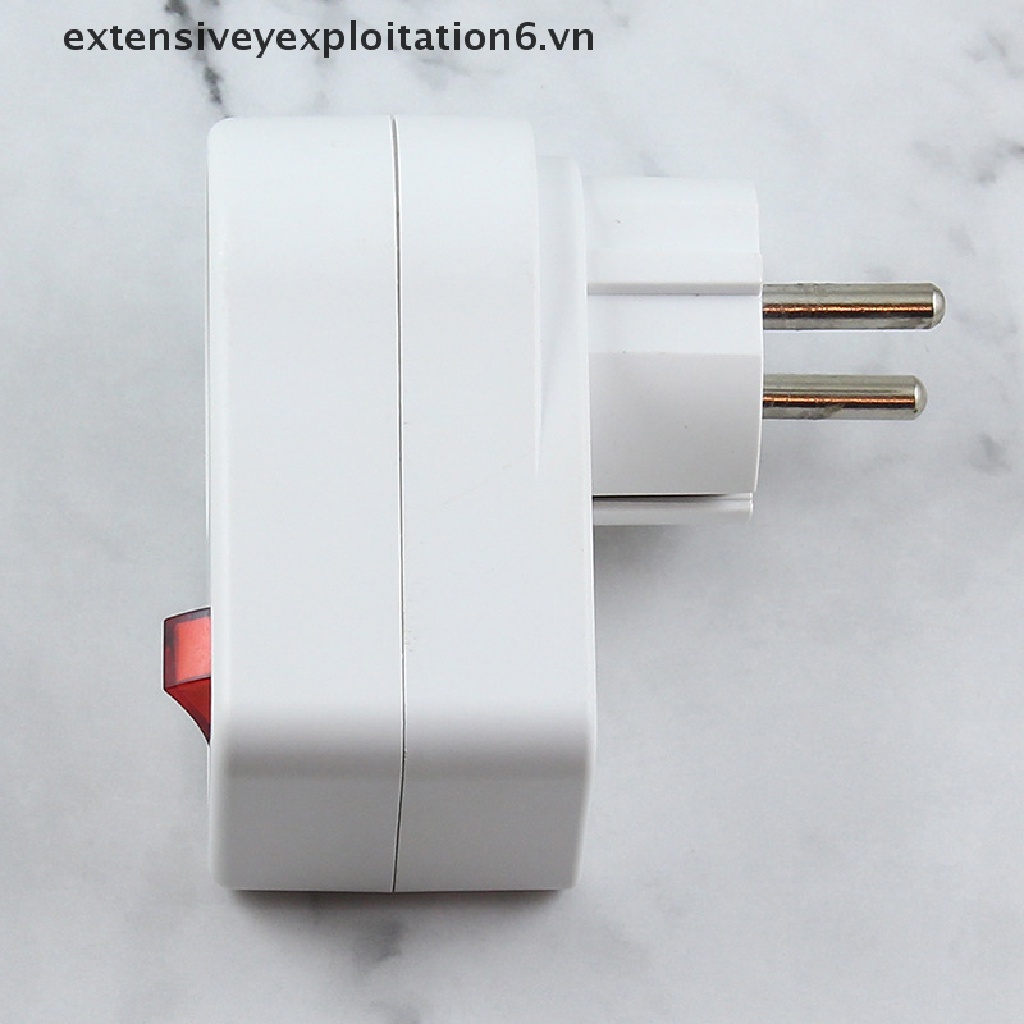 1 Phích Cắm Mở Rộng Chuyển Đổi EU 16A 250V Chất Lượng Cao