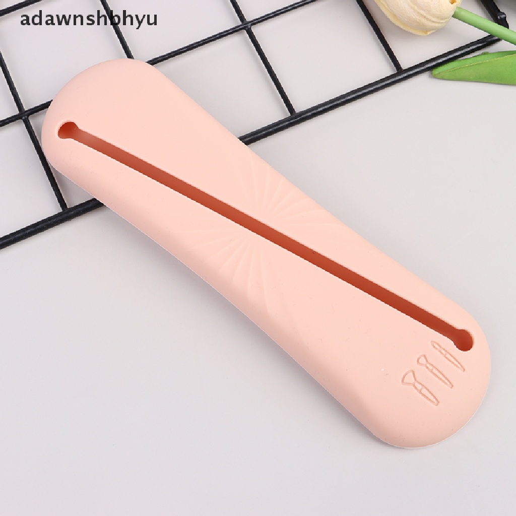 Túi Đựng Cọ Trang Điểm adawnshbhyu Bằng Silicon Tiện Dụng Khi Đi Du Lịch