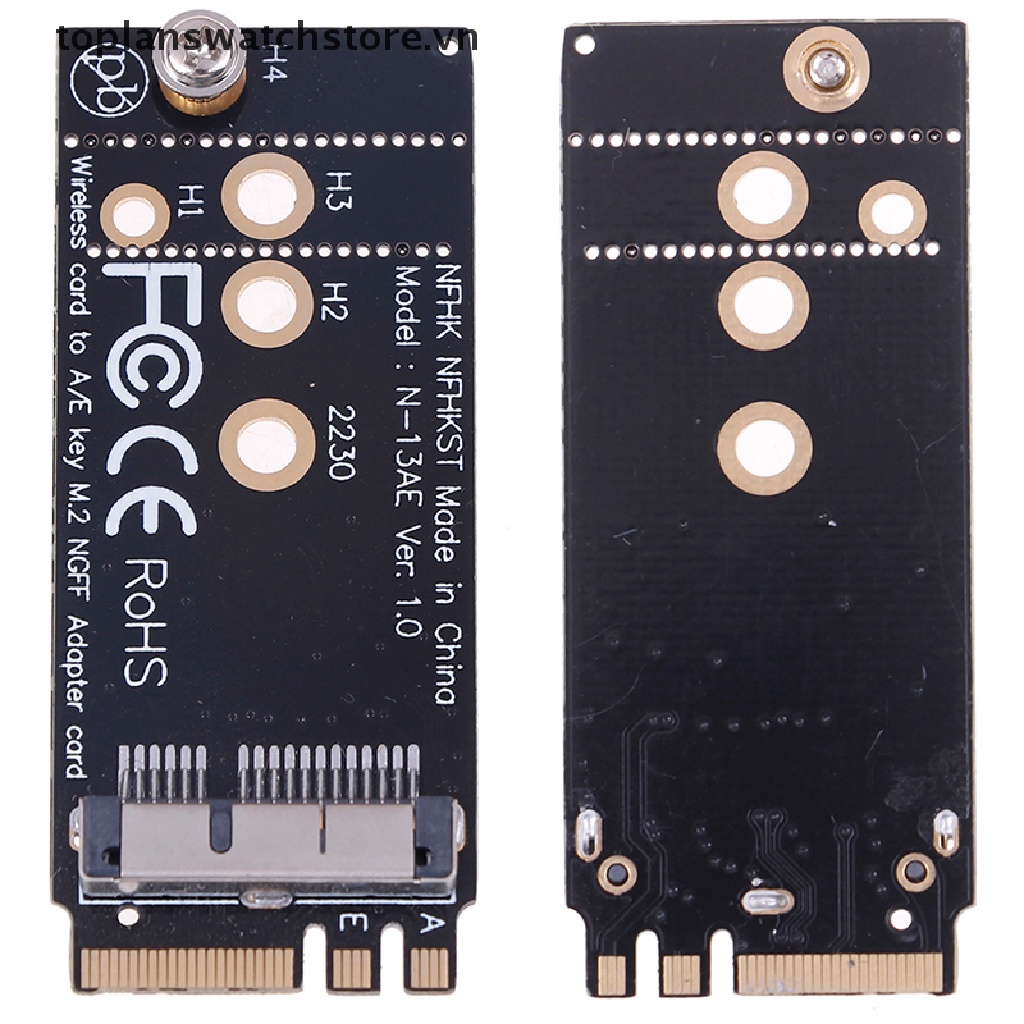 Áo Thun Tay Ngắn A1398 BCM A1398 BCM943602Thẻ Chuyển Đổi Không Dây BCM94360CS Sang NGFF M.2 Key A / E Cho mac