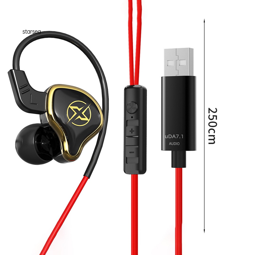 Tai Nghe Chơi Game Có Dây Cổng USB SRA ZK