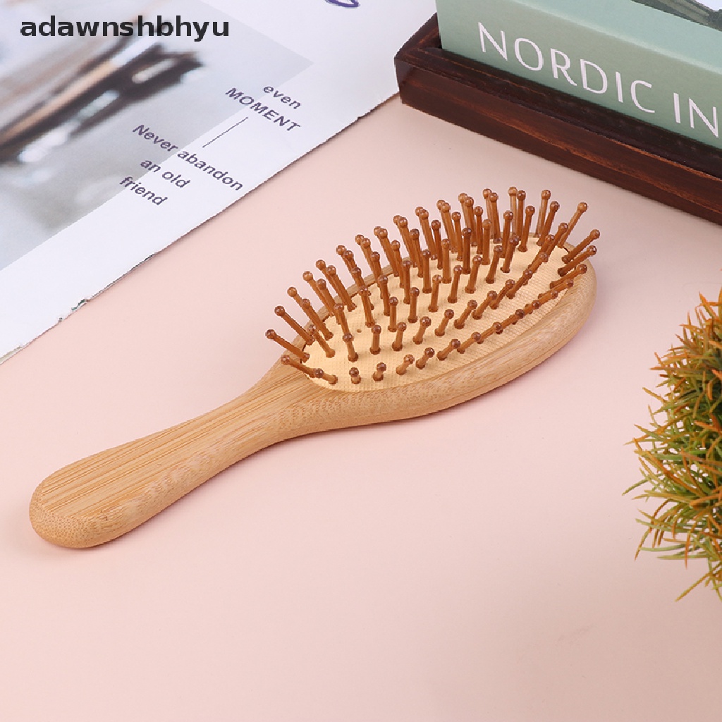 1 Lược Chải Tóc Massage Da Đầu Chống Tĩnh Điện Bằng Tre