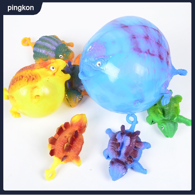 Đồ Chơi Thổi Bong Bóng Hình Khủng Long Vui Nhộn Cho Bé