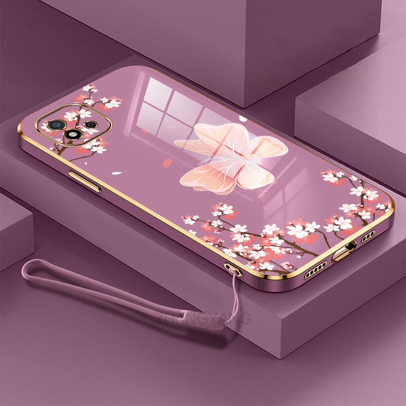 Ốp ĐiệN ThoạI HọA TiếT Bươm BướM Cho Realme c11 2021 c20 Realme c11 2021