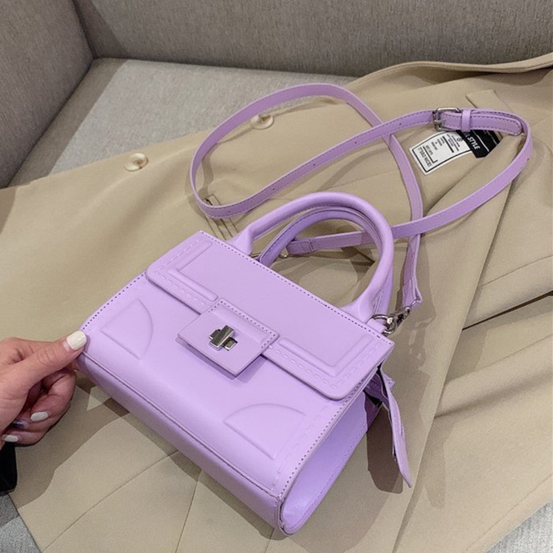 Túi Đeo Vai Hình Vuông Cỡ Nhỏ Màu Sắc Ngọt Ngào Thời Trang Cho Nữ