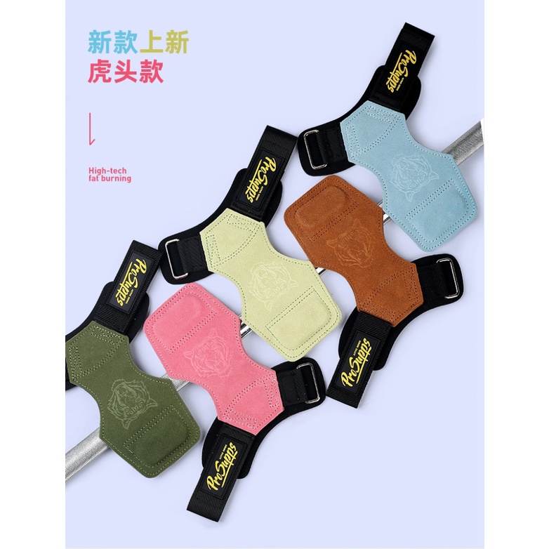 Dây Đai Da Bò Bảo Vệ Cổ Tay Tập Gym Phong Cách Hydeli Mới Cho Nam Và Nữ