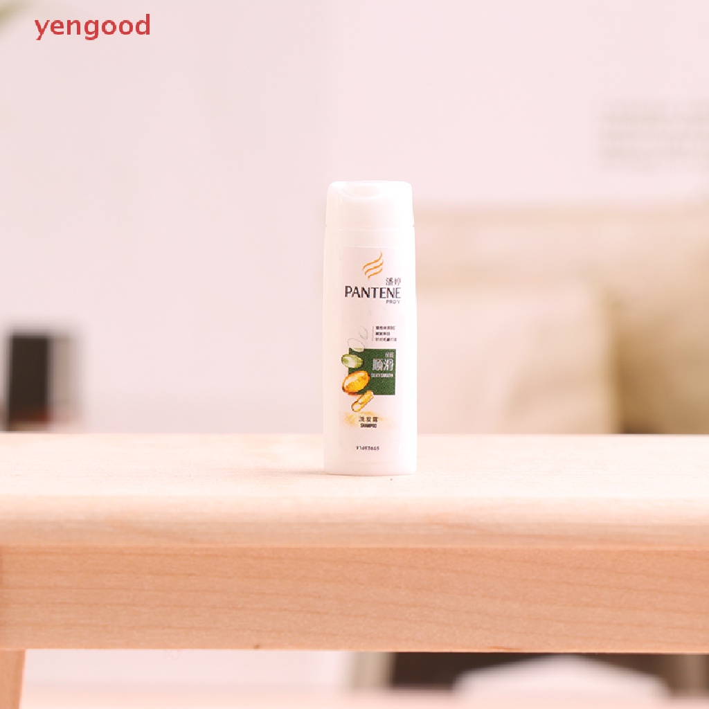 Set 10 Mô Hình Chai Dầu Gội Đầu Tỉ Lệ 1: 12 Trang Trí Nhà Búp Bê