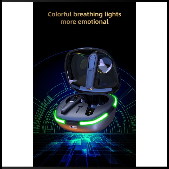 1 Cặp Tai nghe không dây Pro60 Tws Công Suất Thấp Dùng Chơi Game