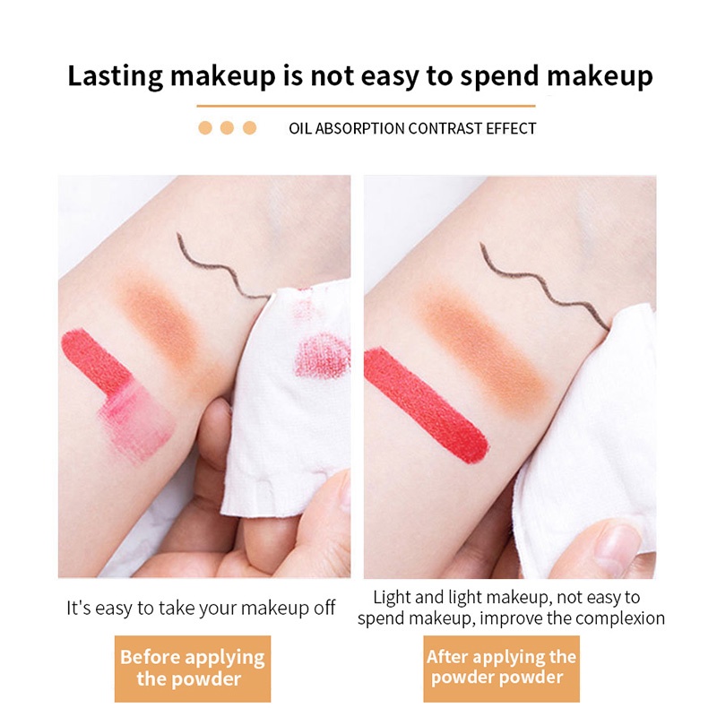 Phấn Trang Điểm Thân Thiện Với Da Chống Thấm Nước Và Mồ Hôi Lâu Trôi Kiểm Soát Dầu
