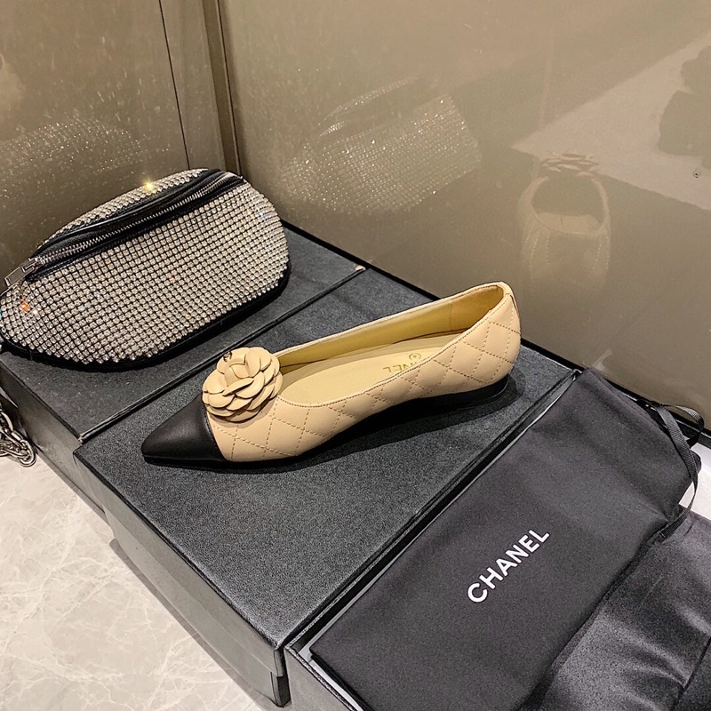 Xăng đan Bằng Da Mũi Nhọn Thời Trang Dành Cho Nữ