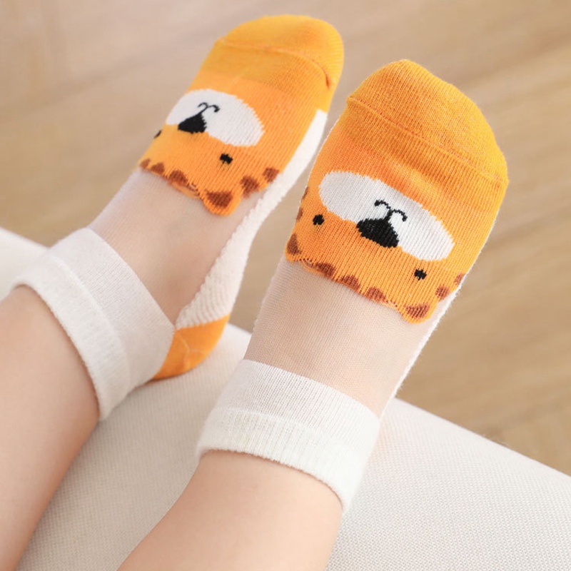 Tất Lưới Thoáng Khí In Họa Tiết Hoạt Hình Thời Trang Mùa Hè Cho Bé 1-12 Tuổi