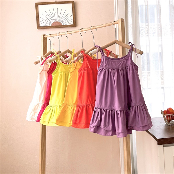 Váy maxxi 2 dây 2080 op kids