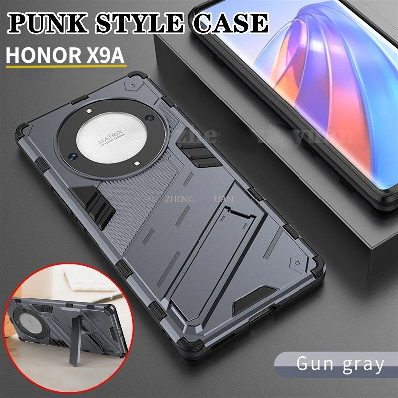 Chống Sốc Ốp Điện Thoại Kiểu Giáp Bảo Vệ camera Có Giá Đỡ Cho honor x9b x9a 5g honor X9 a b 4g honor