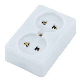 Ổ cắm 2 ngả vinakip 10a/250v lắp bảng điện